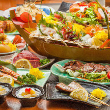 【豪華絢爛】3時間飲み放題＋当店最高級料理9品『鳥極楽コース』6,980円⇒6,480円(※木/金/祝前日は2時間となります)